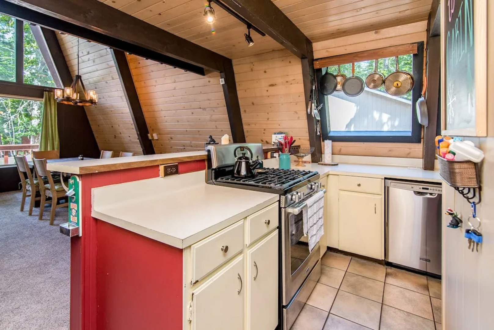 Spacious Wooded Tahoe Cabin by RedAwning