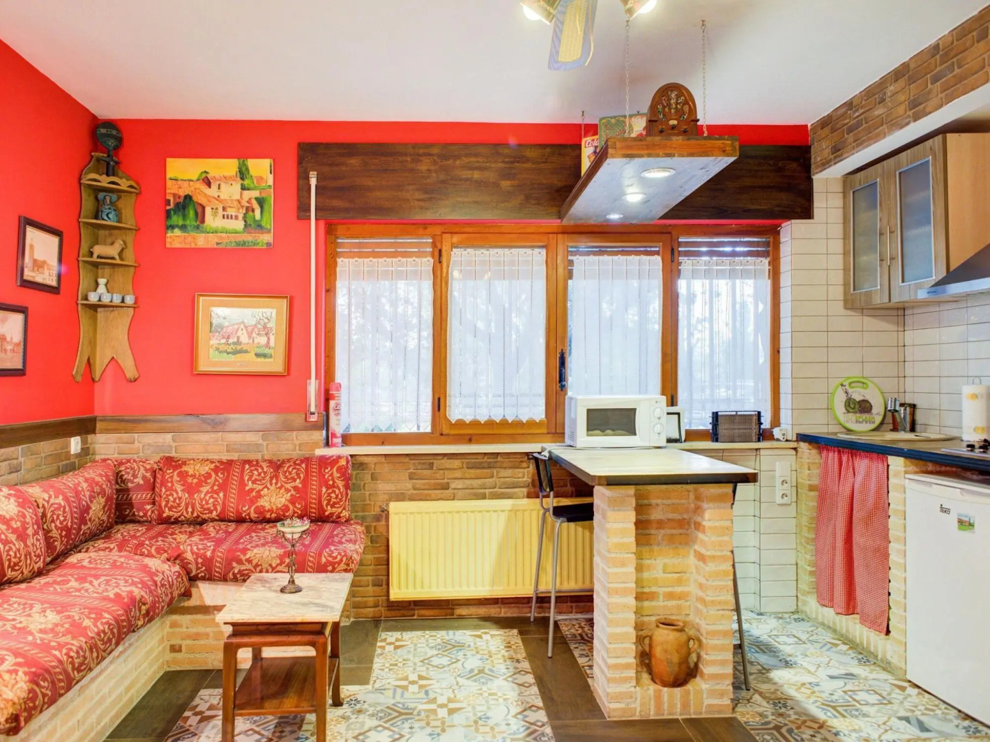 Rural apartment in Galapagar with bubble bath