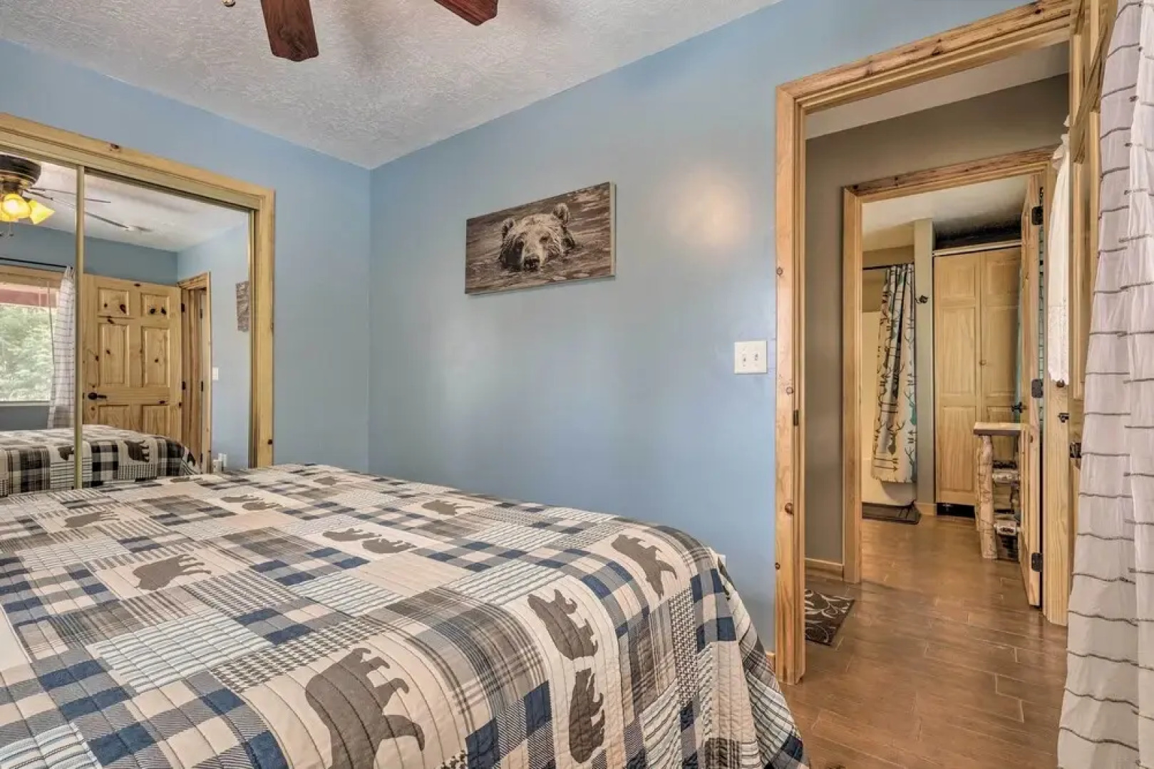 Cabin w/ Deck & Fire Pit in Duck Creek Village