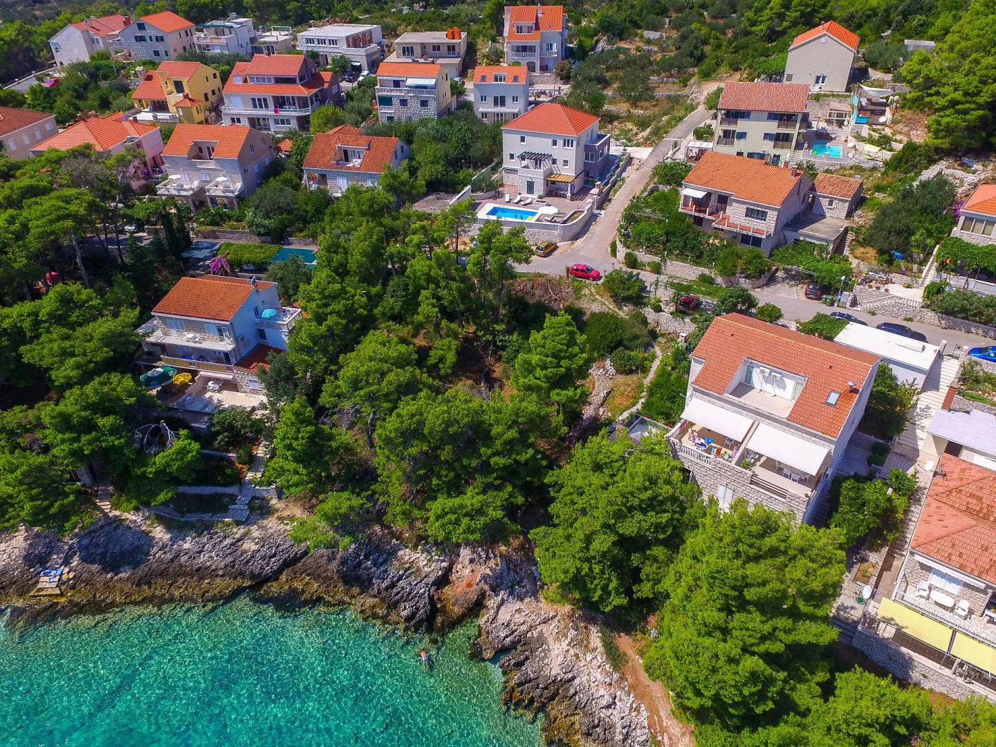 Holiday house Sandra - with swimming pool Lumbarda, Island Korcula