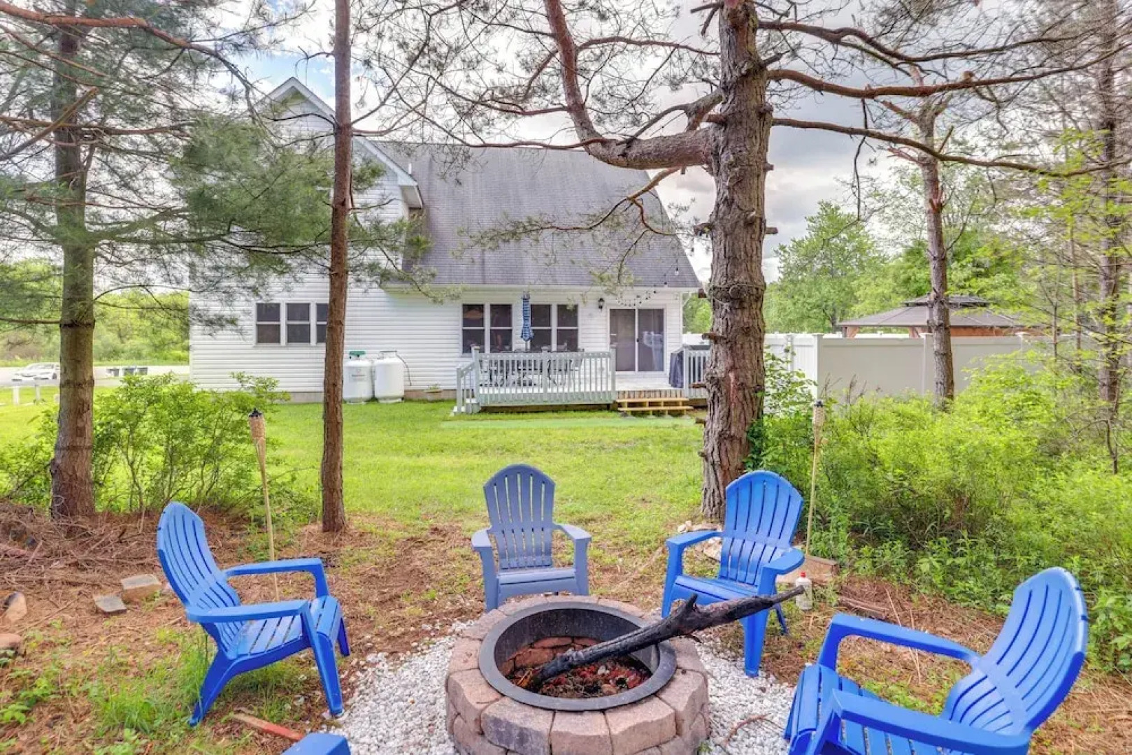 Game Room + Fire Pit: Poconos Family Getaway