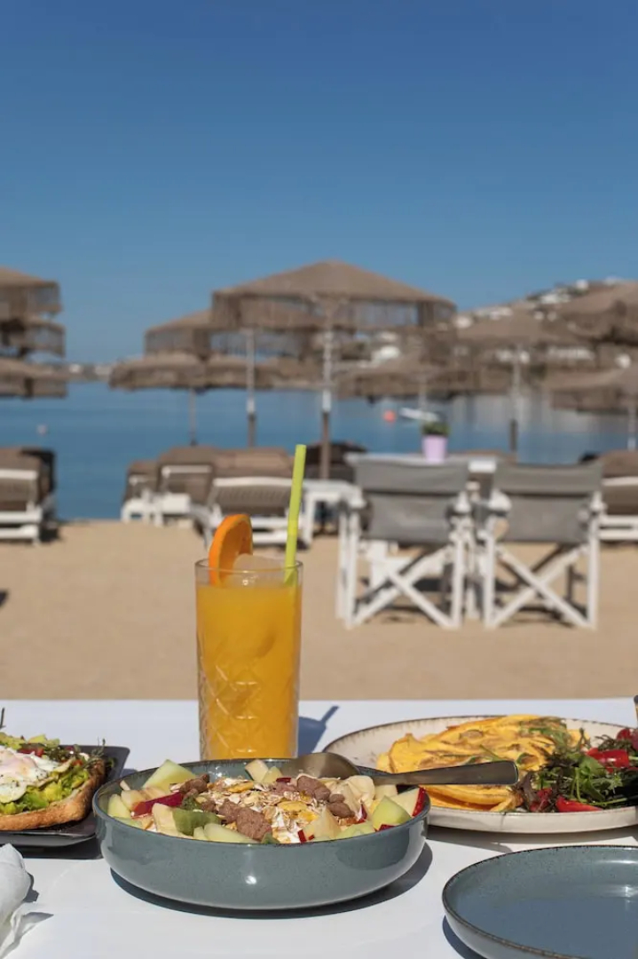 Agia Anna on the beach