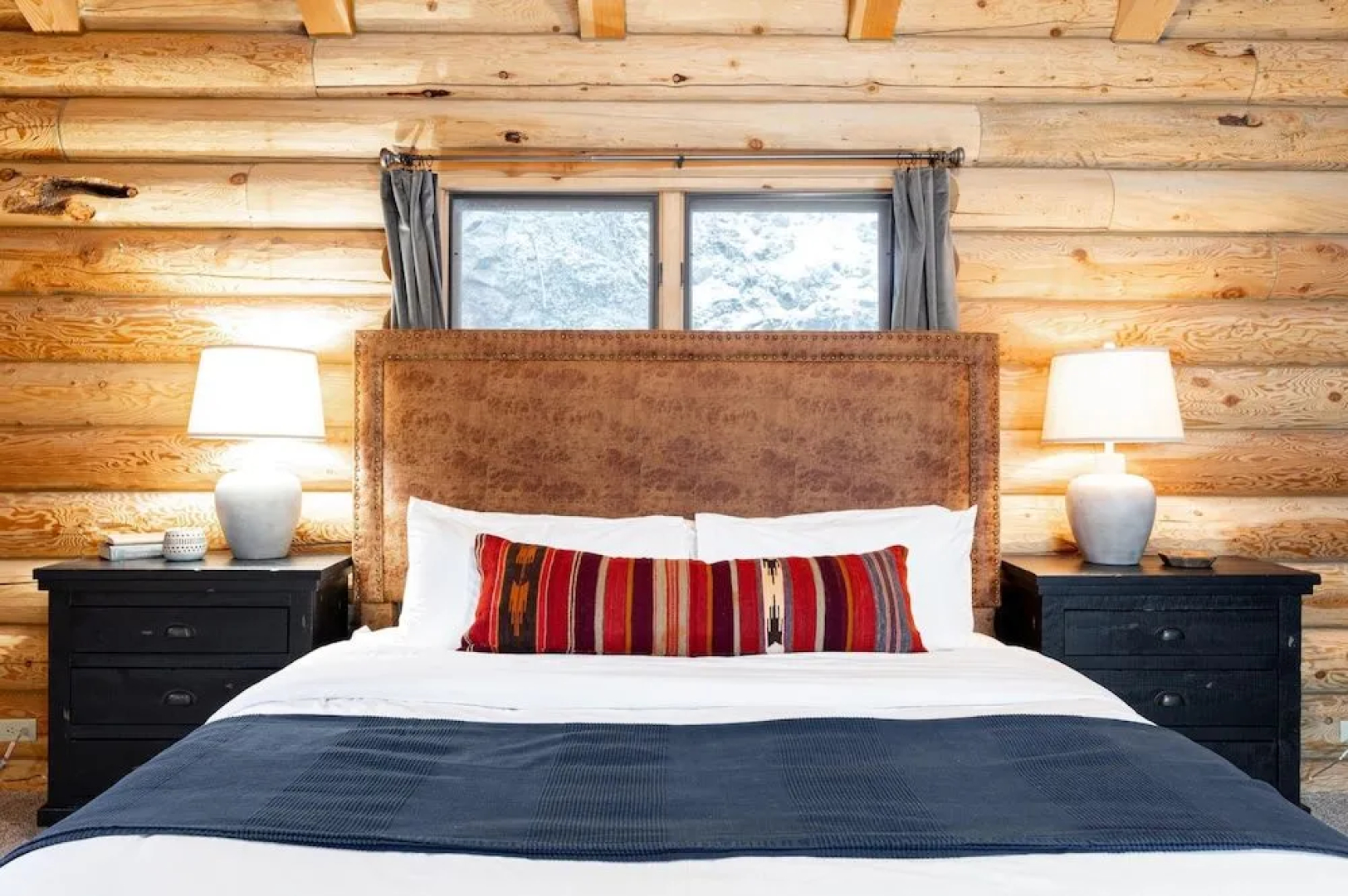 Iconic Log Cabin Escape Idaho Springs Hot Tub