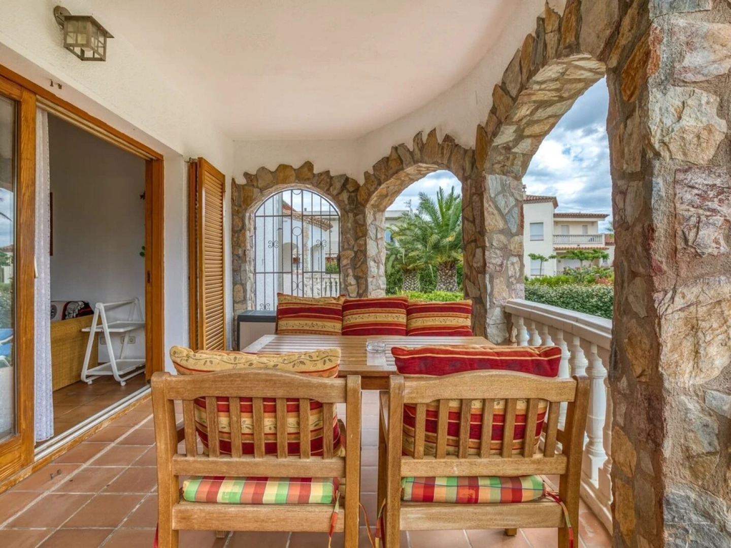 Cosy Townhouse in Vilamacolum With Shared Garden and Swimming Pool