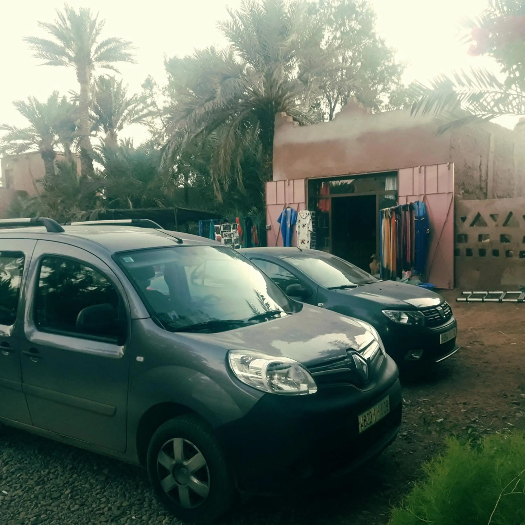 Hostel jnane dar diafa is in the center of tamegrouteface of the bibiotheque