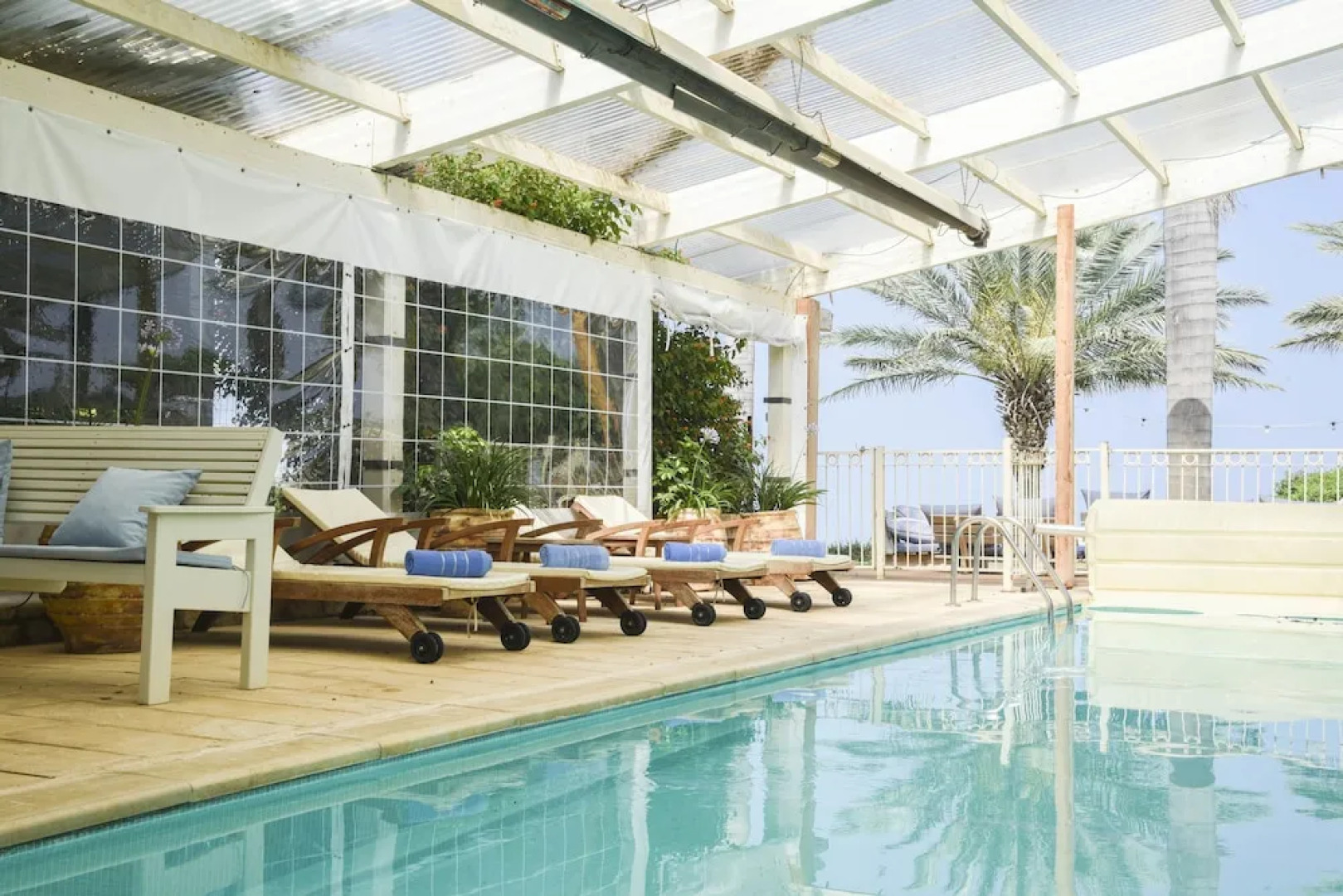 The White Cabins - View