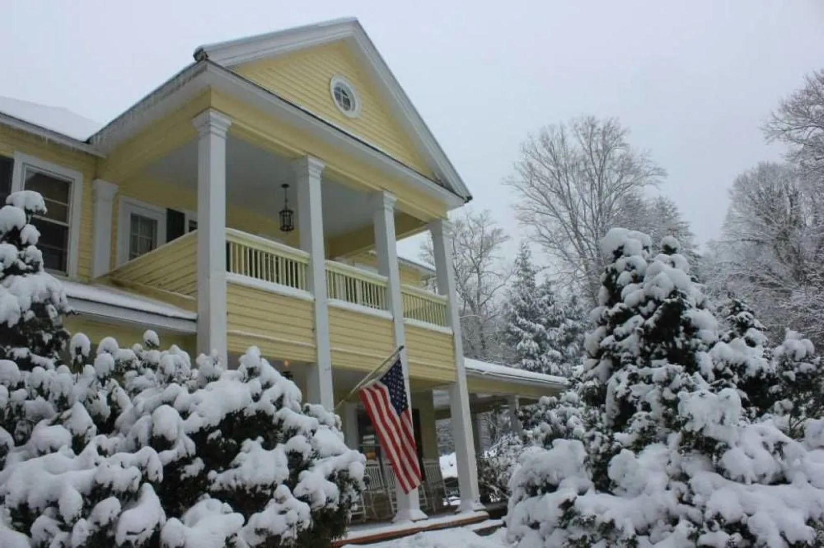 The Yellow House on Plott Creek Road