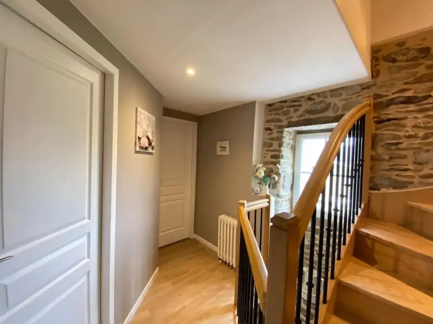 Stone House in Brittany Near Rance River