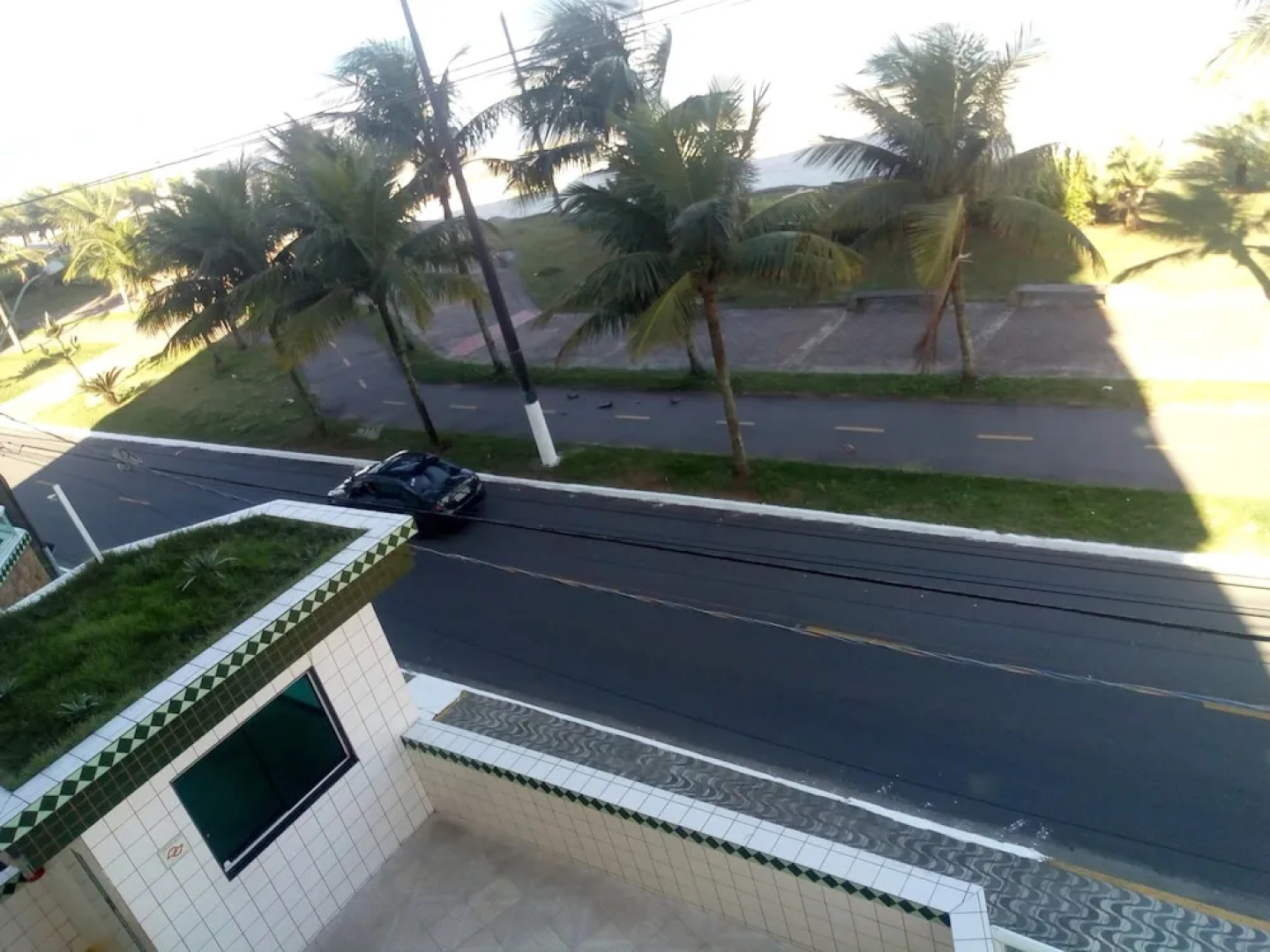 Apto. Pé na areia com Churrasqueira