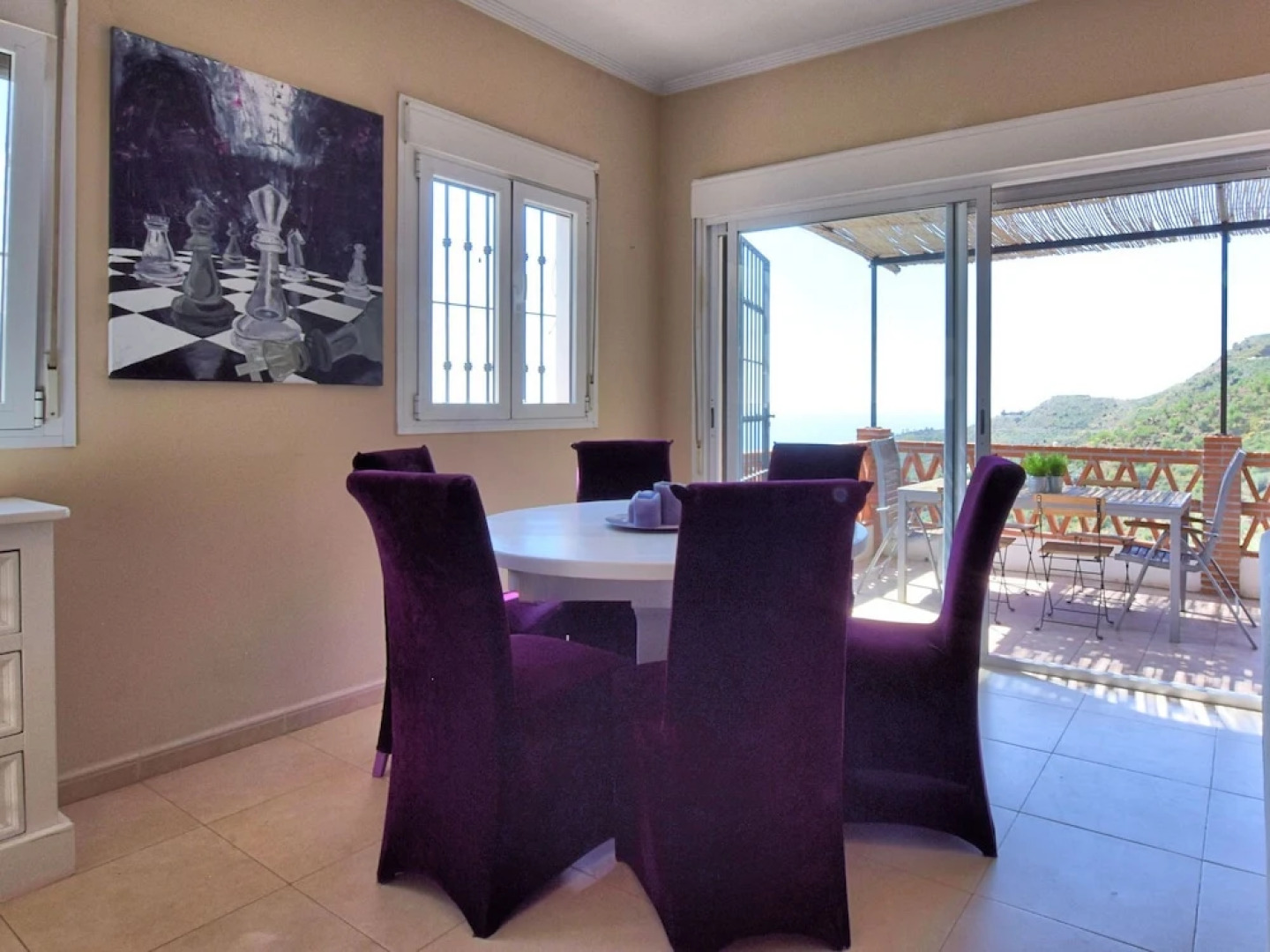 Cozy holiday home with beautiful terrace, panoramic views, WiFi and private pool