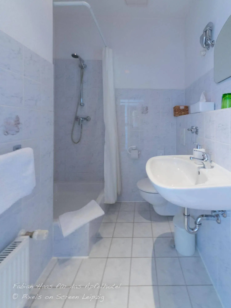 Apfelhotel mit Streusel