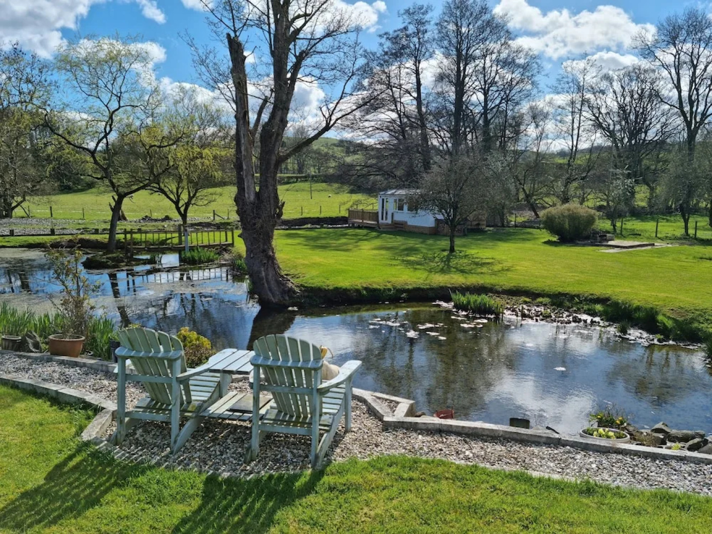 Riverside Cabin in Shropshire
