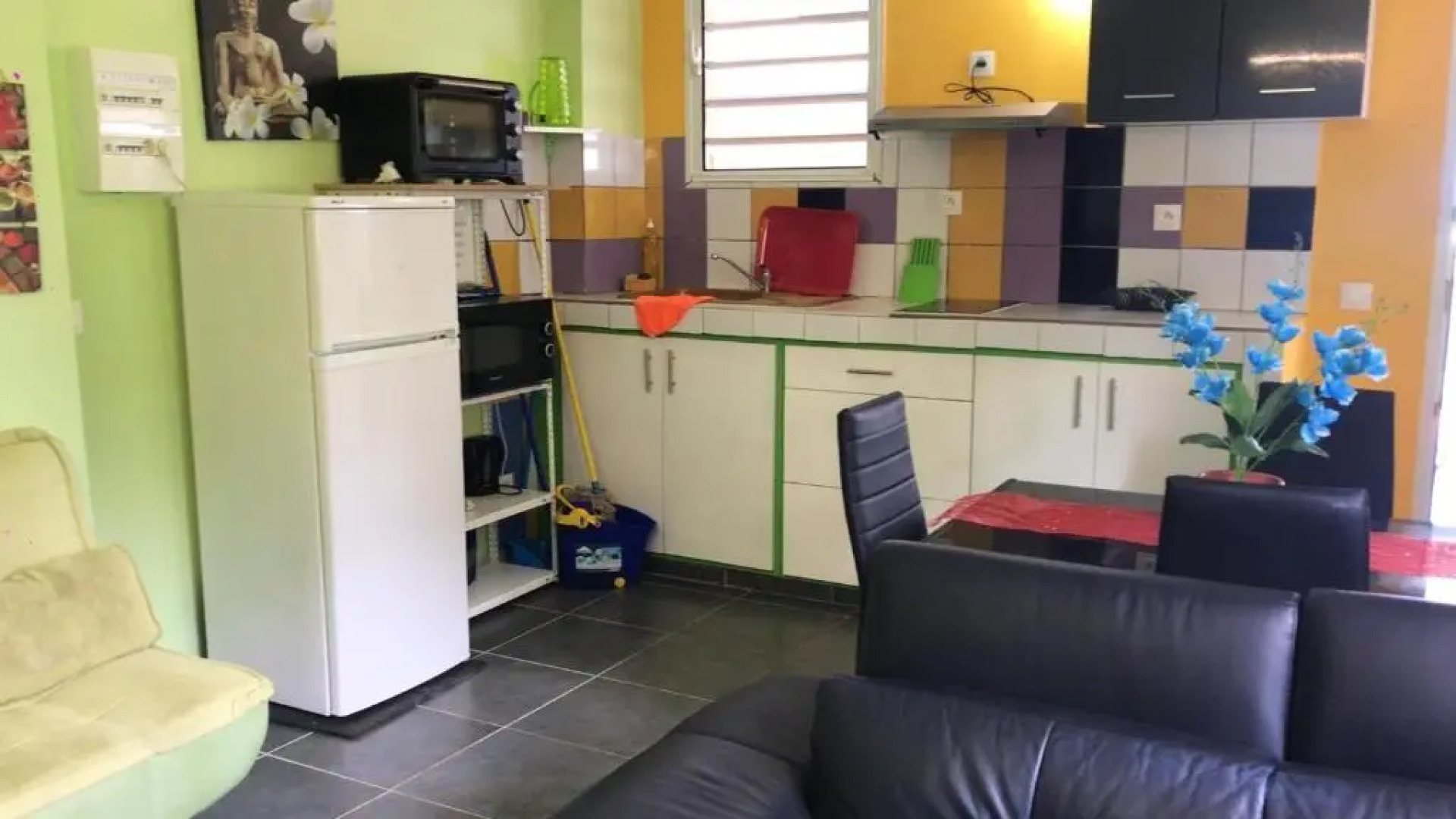 Appartement d'une chambre avec piscine partagee jacuzzi et terrasse a Sainte Marie a 5 km de la plage