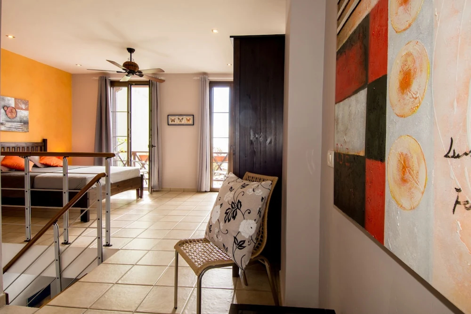 Lovely apartment on 2 floors with sea view
