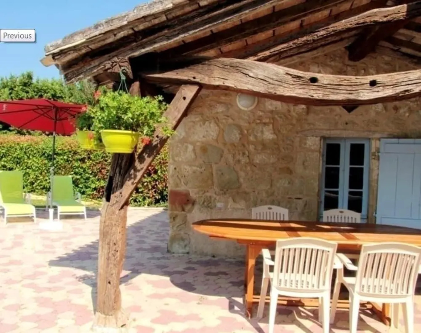 House With 2 Bedrooms in Puysserampion, With Wonderful City View, Pool