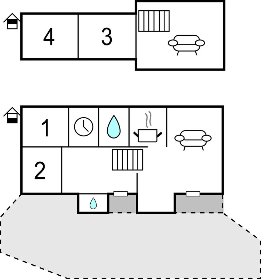 Nice Home in Røldal With 4 Bedrooms