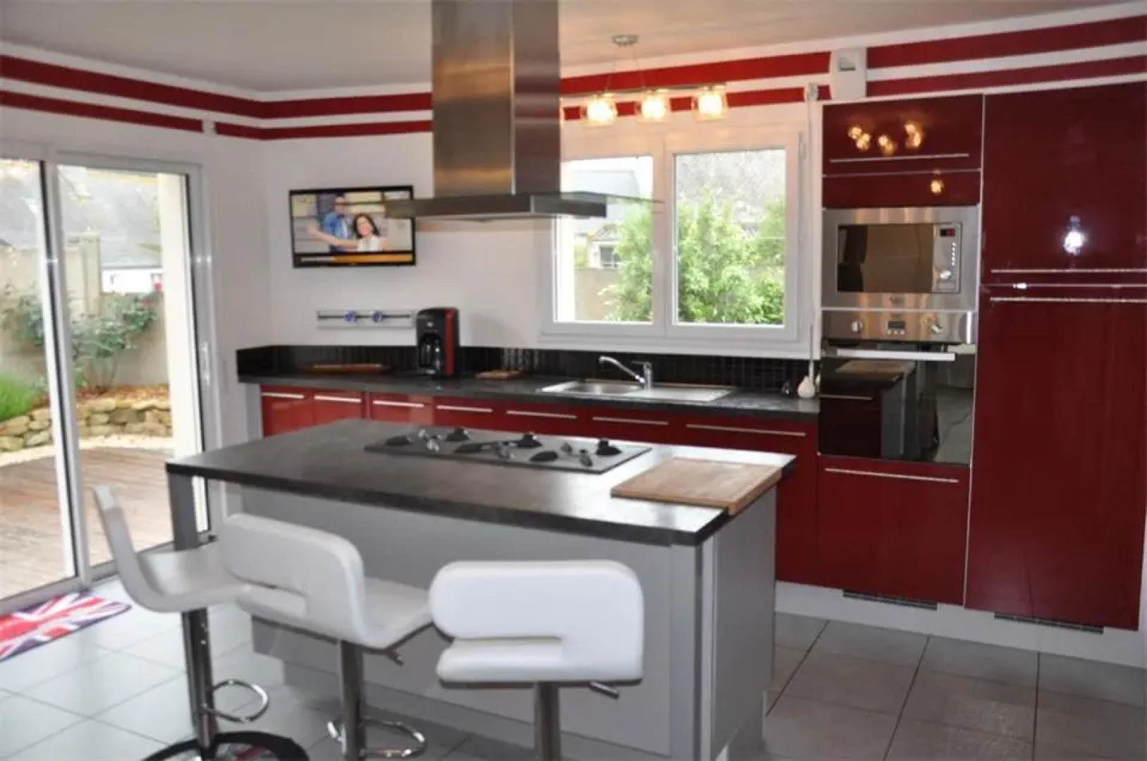 Belle maison avec jardin clos proche plage à l'ILE GRANDE - Réf 291