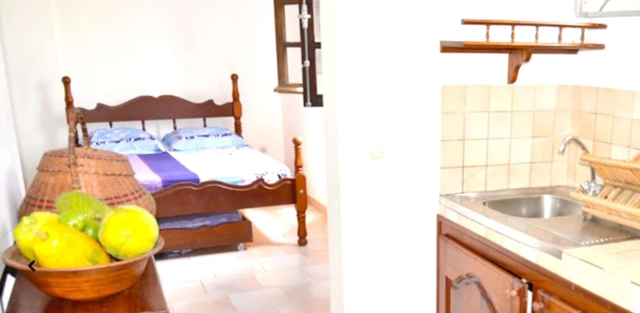 Studio In Le Francois With Wonderful Mountain View Enclosed Garden And Wifi