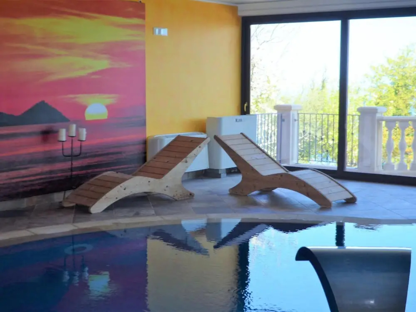 Divine Holiday Home in Giosa Marea with Sauna & Hot Tub