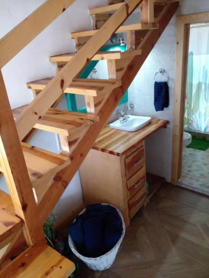 Hermosa y cálida casa tipo cabaña