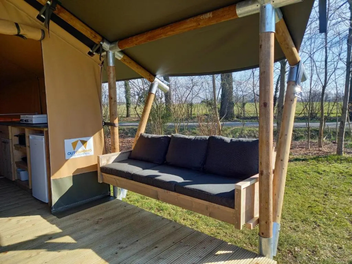 Wellness Camping Stoltenborg Safari Tent 1