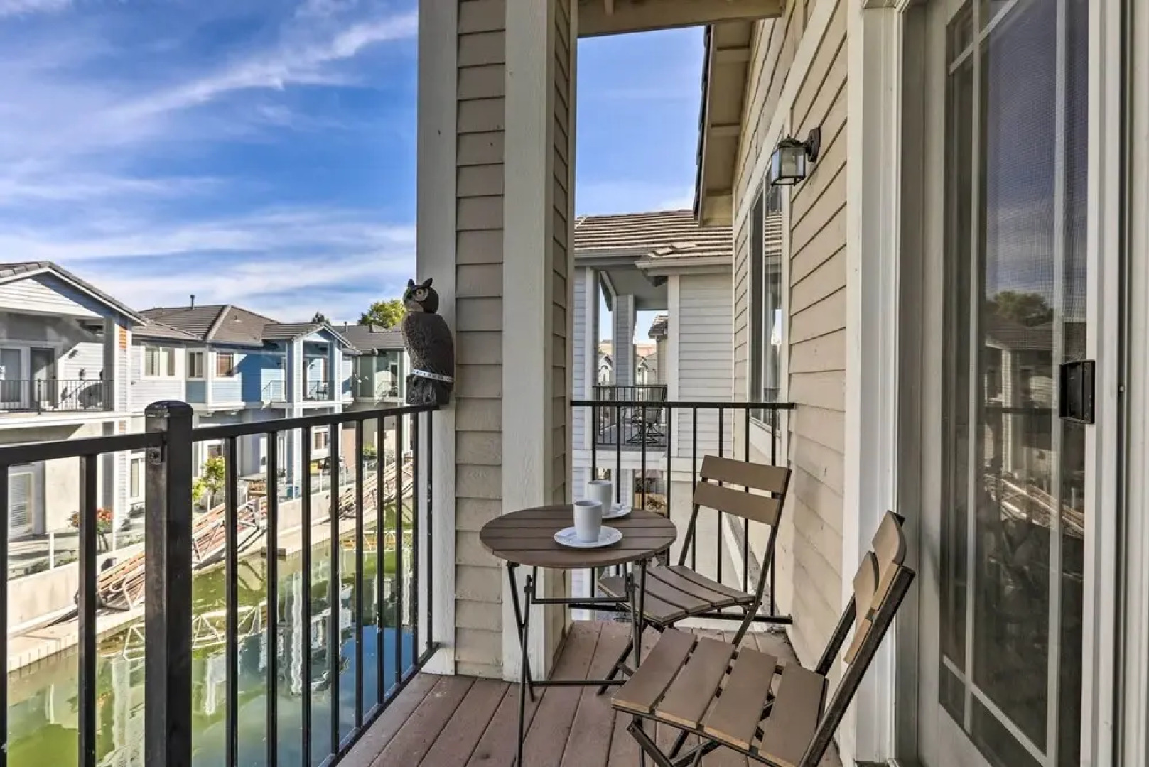 Private Dock & Balcony: Waterfront Sparks Home