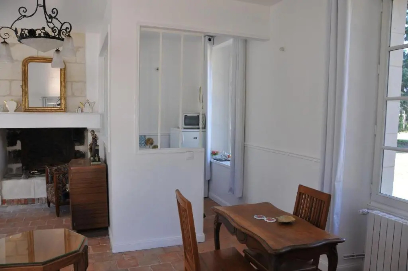 La Terrasse de L'Orangerie du Château - Art Nouveau - GITE 2 Personnes