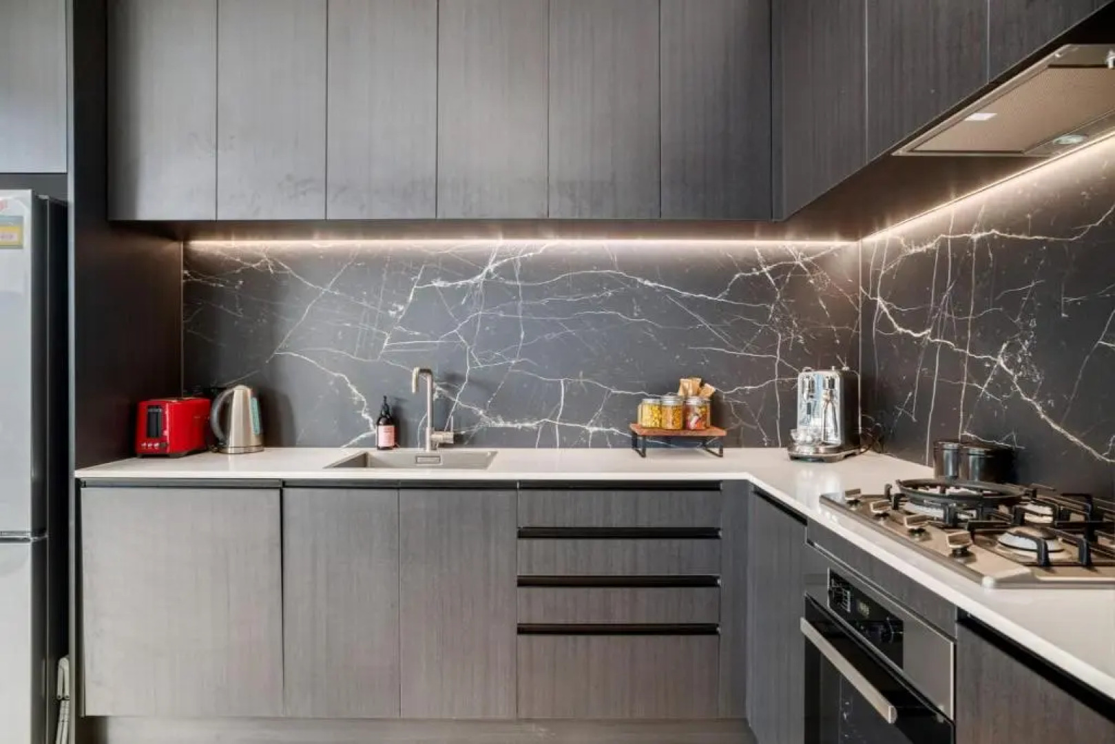 Nestled below the Remarkables