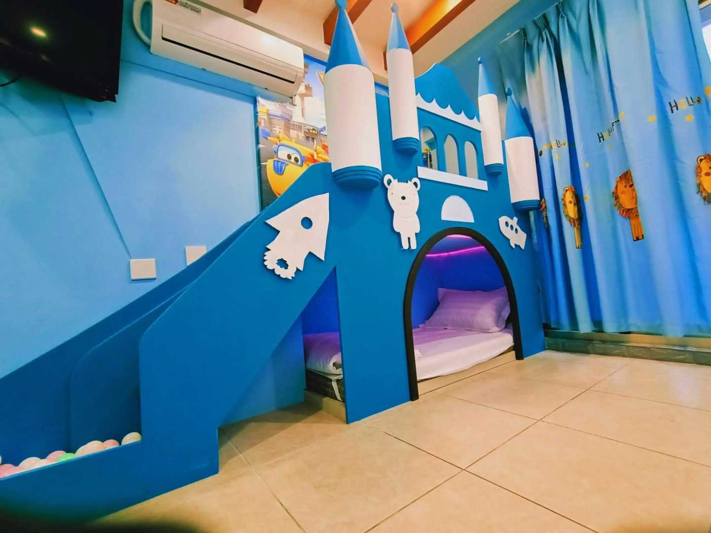 villa 清泉親子溜滑梯樂園 Homestay