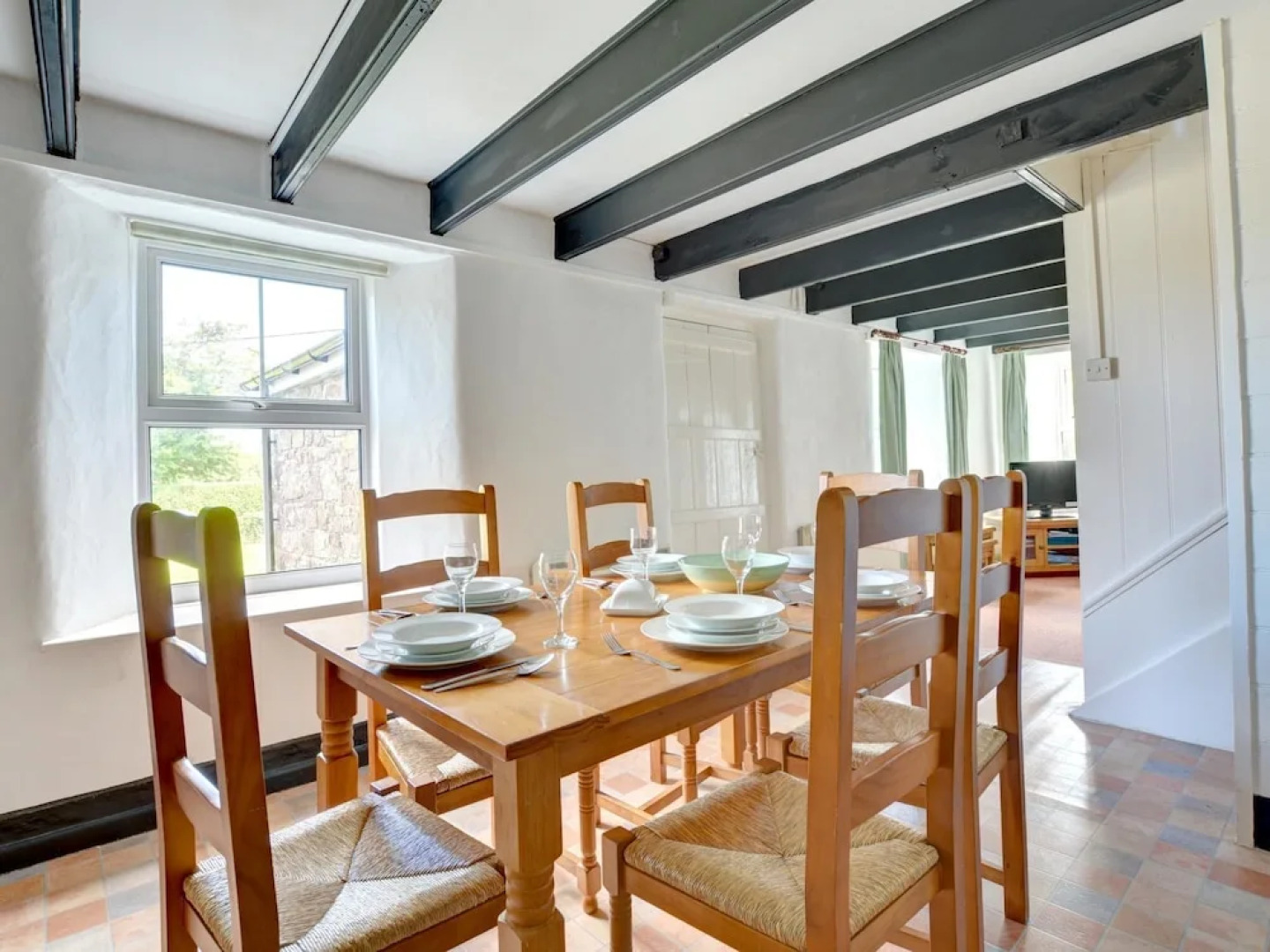 Holiday Home With Authentic Wooden Beams, Natural Stone Walls, and a Lovely Garden