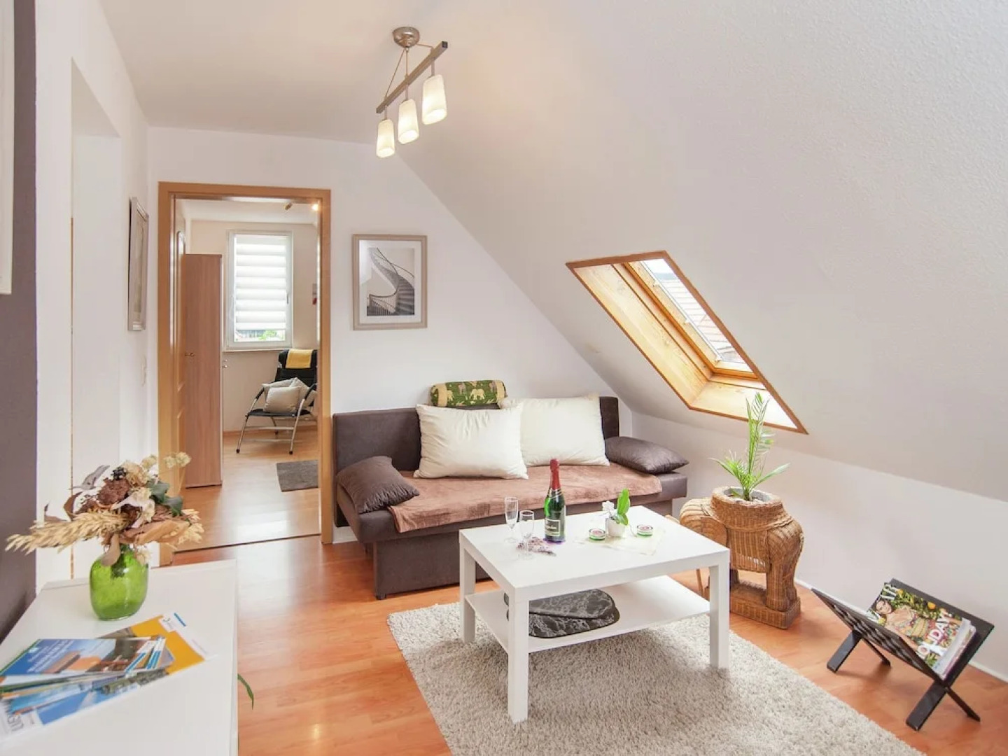 Apartment in Ilmenau With Garden, Terrace, Bbq, Deckchairs