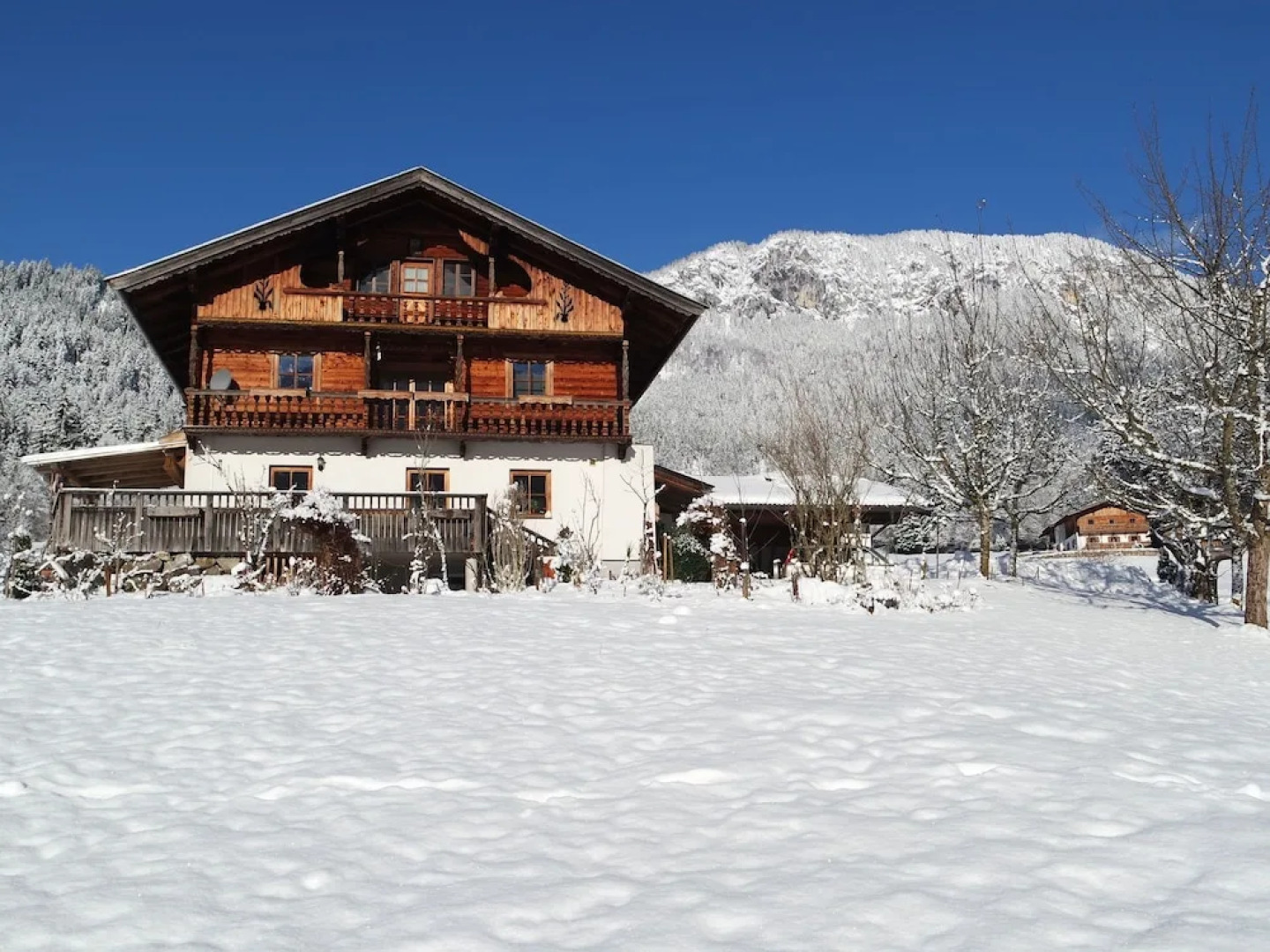 Sunlit Apartment near Forest in Itter