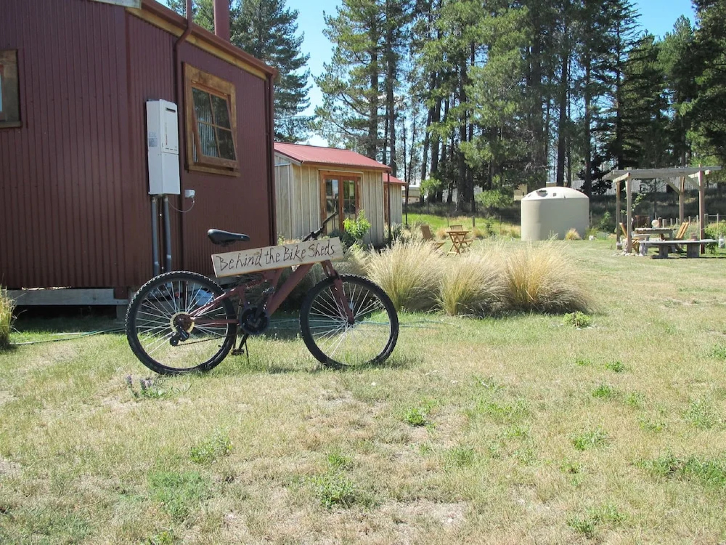 Behind the Bike sheds