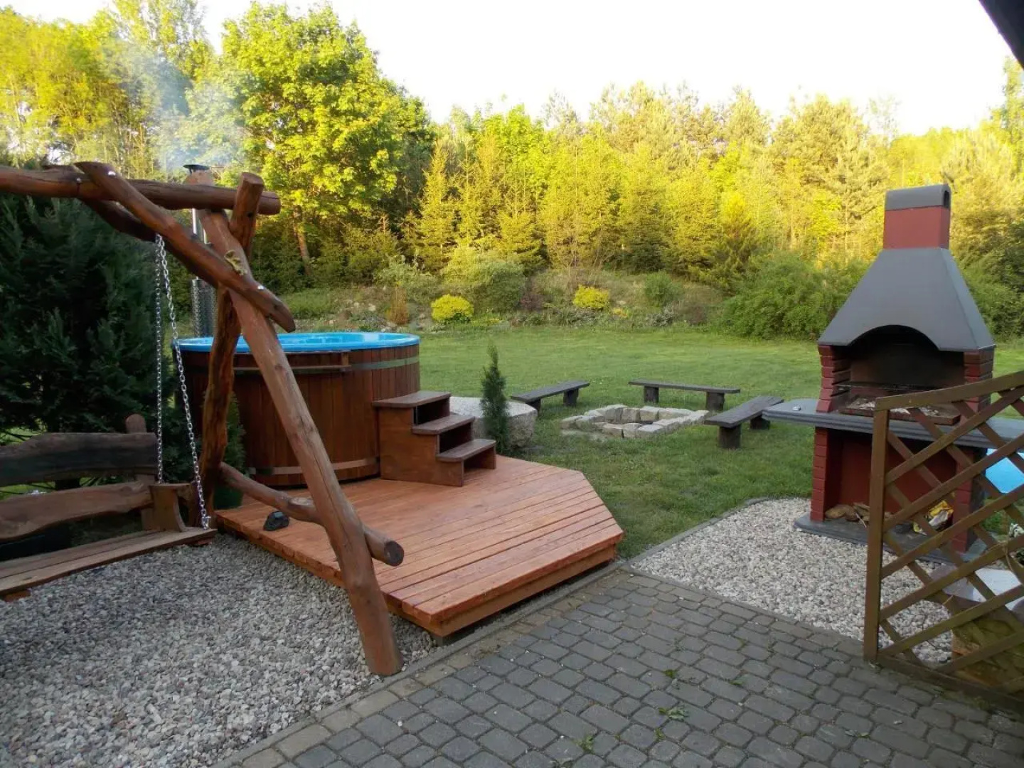 Domek pod Lasem na Mazurach