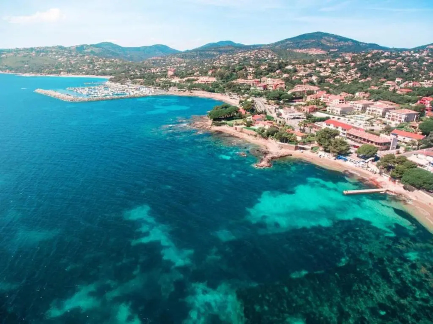 les issambres, appt 4 personnes, vue mer golf st tropez