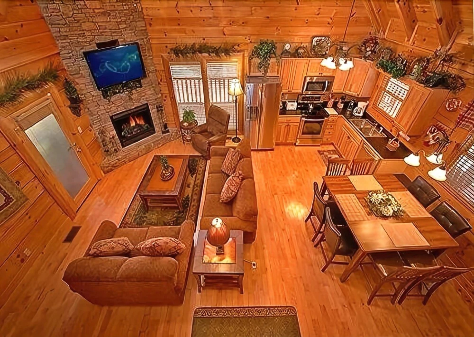 Enchanted Forest - 2 Br cabin by RedAwning