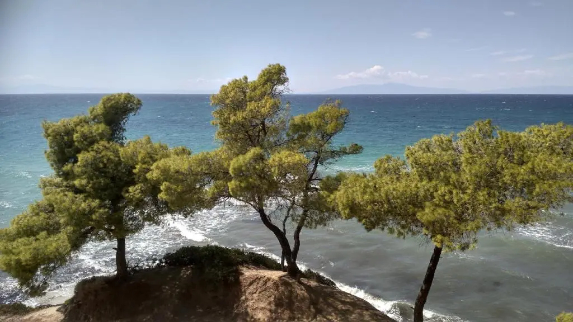 2-bed maisonette in pine forest, 250m from beach between Skala Fourka and Siviri