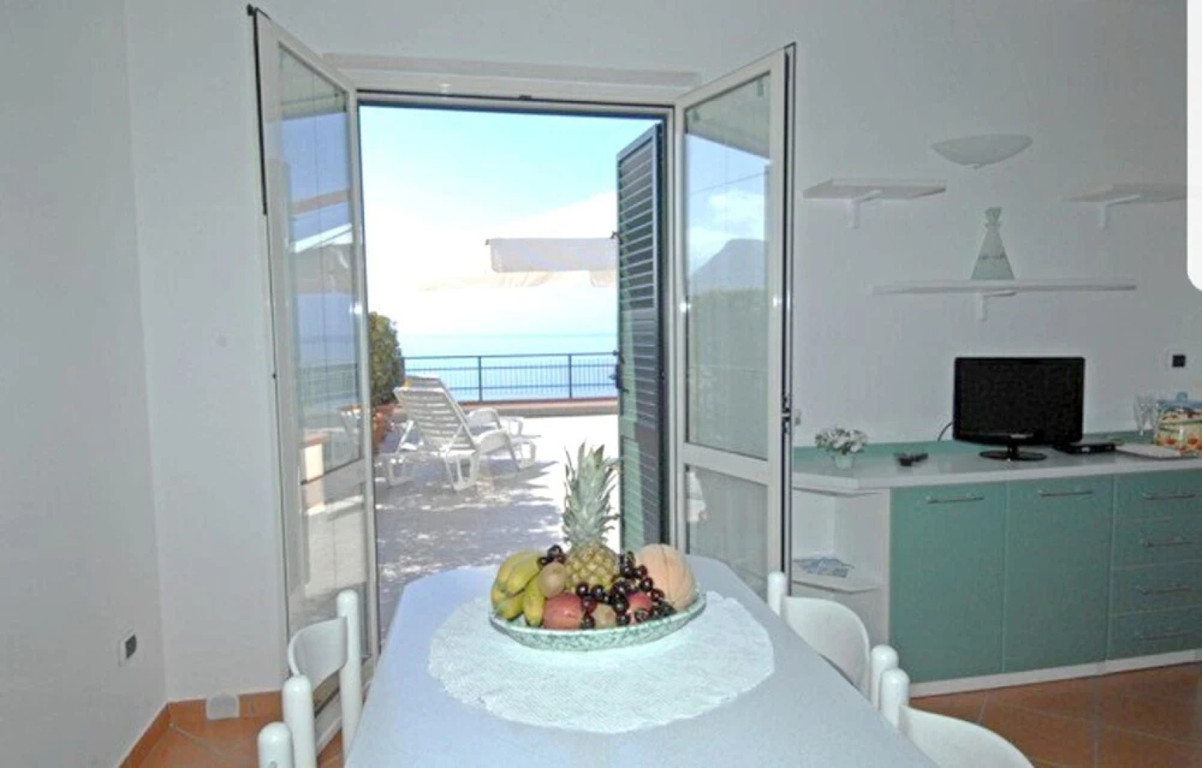 Apartment With 2 Bedrooms in Vibonati, With Wonderful sea View, Furnis
