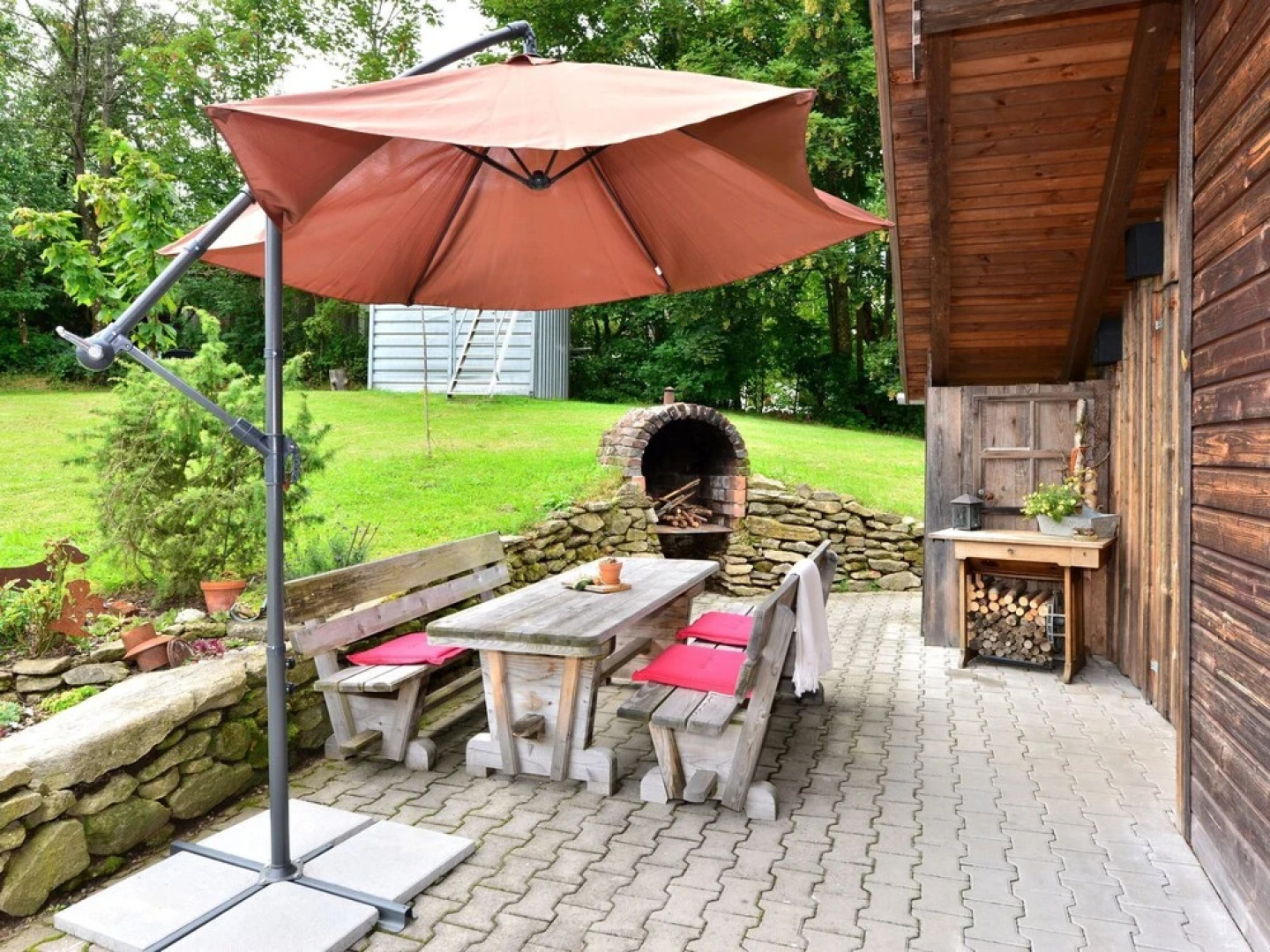 Wooden Holiday Home in Barndorf with Sun Terrace