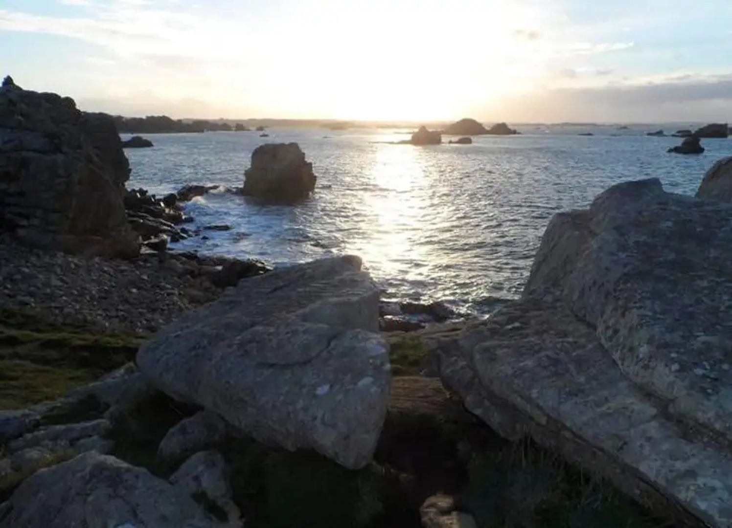 House With 4 Bedrooms in Plougrescant, With Wonderful sea View, Enclos