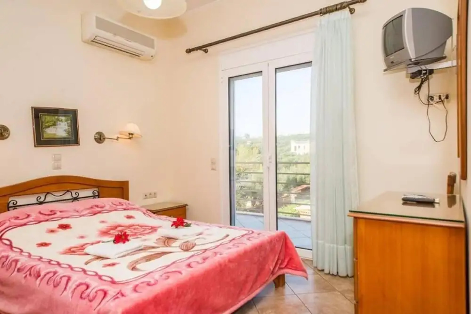 Magical Sunset With Garden