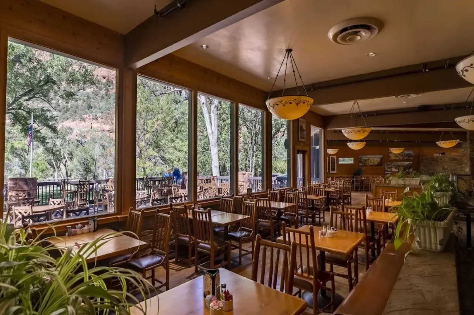 Zion Lodge - Inside the Park