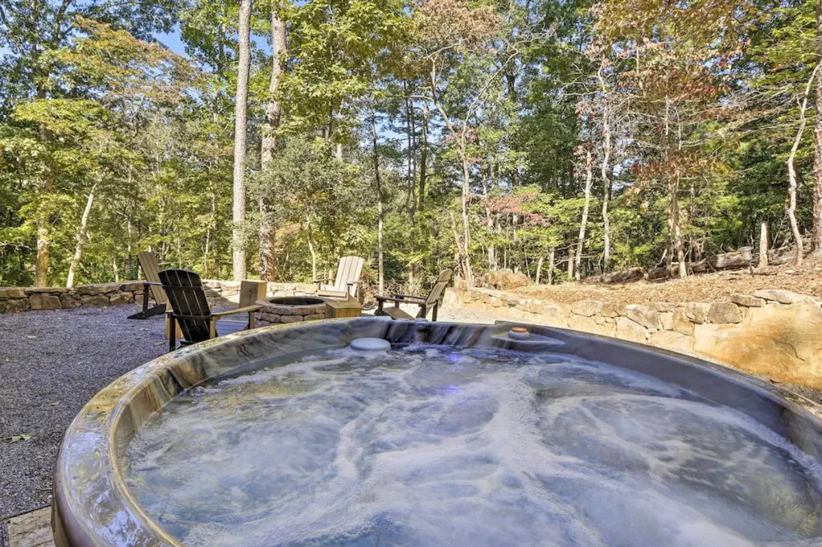 Coosawattee River Resort Cabin w/ Private Hot Tub!