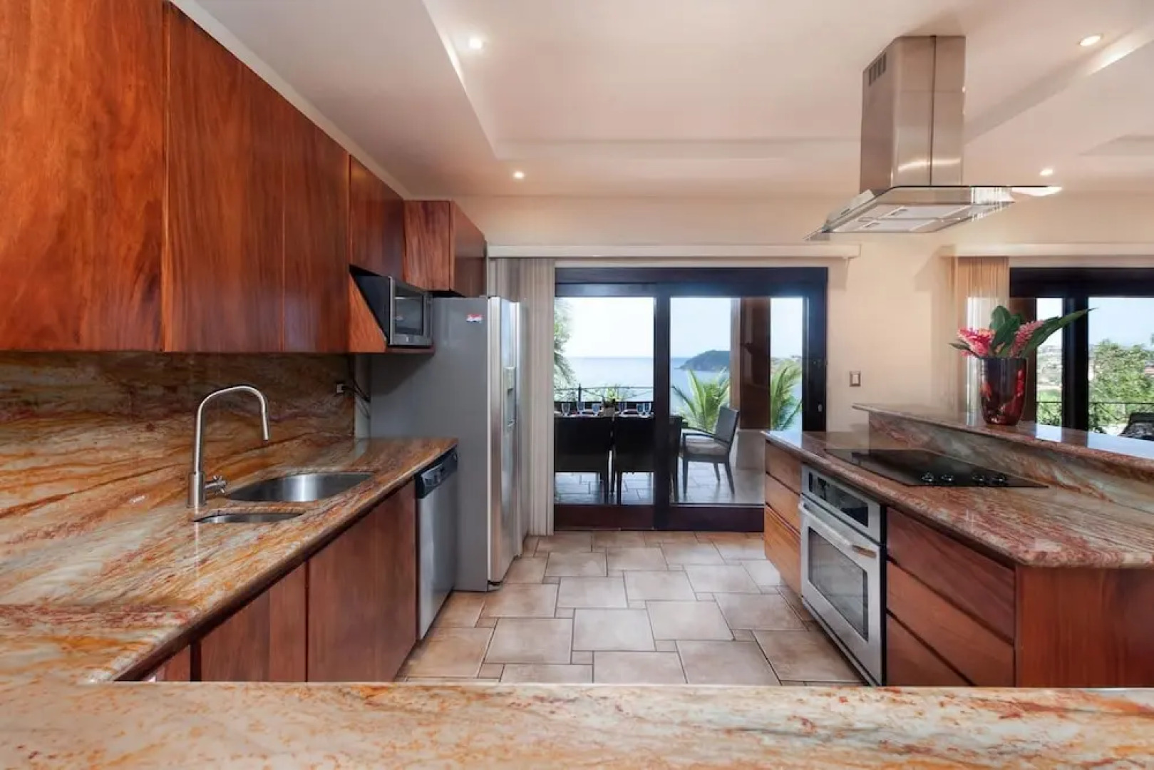 3-bedroom villa with pool - party deck and sweeping ocean views