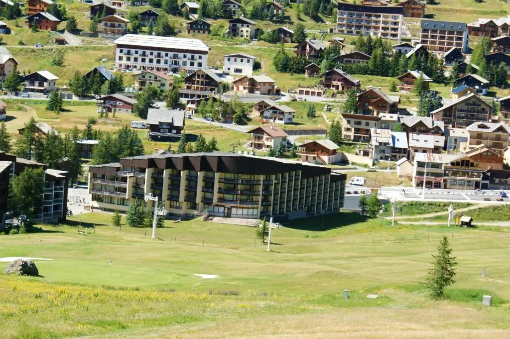 Studio in Montgenèvre, With Wonderful Mountain View, Balcony and Wifi - 400 m From the Slopes