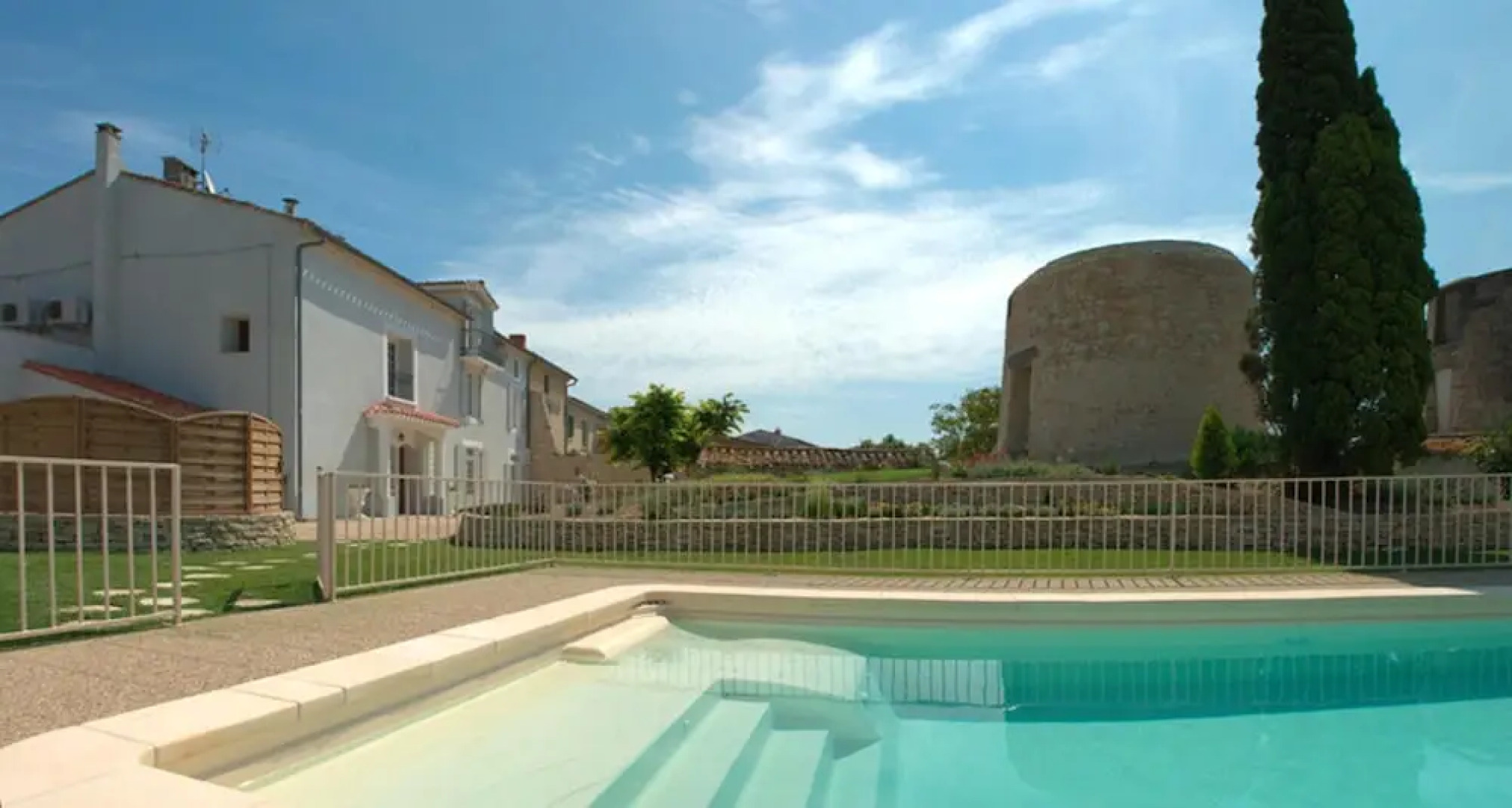 Villa With 3 Bedrooms in Ventenac-cabardès, With Wonderful Mountain View, Private Pool, Enclosed Garden