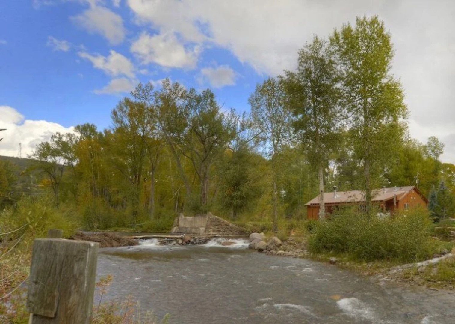 Riverside Fishing Cabin