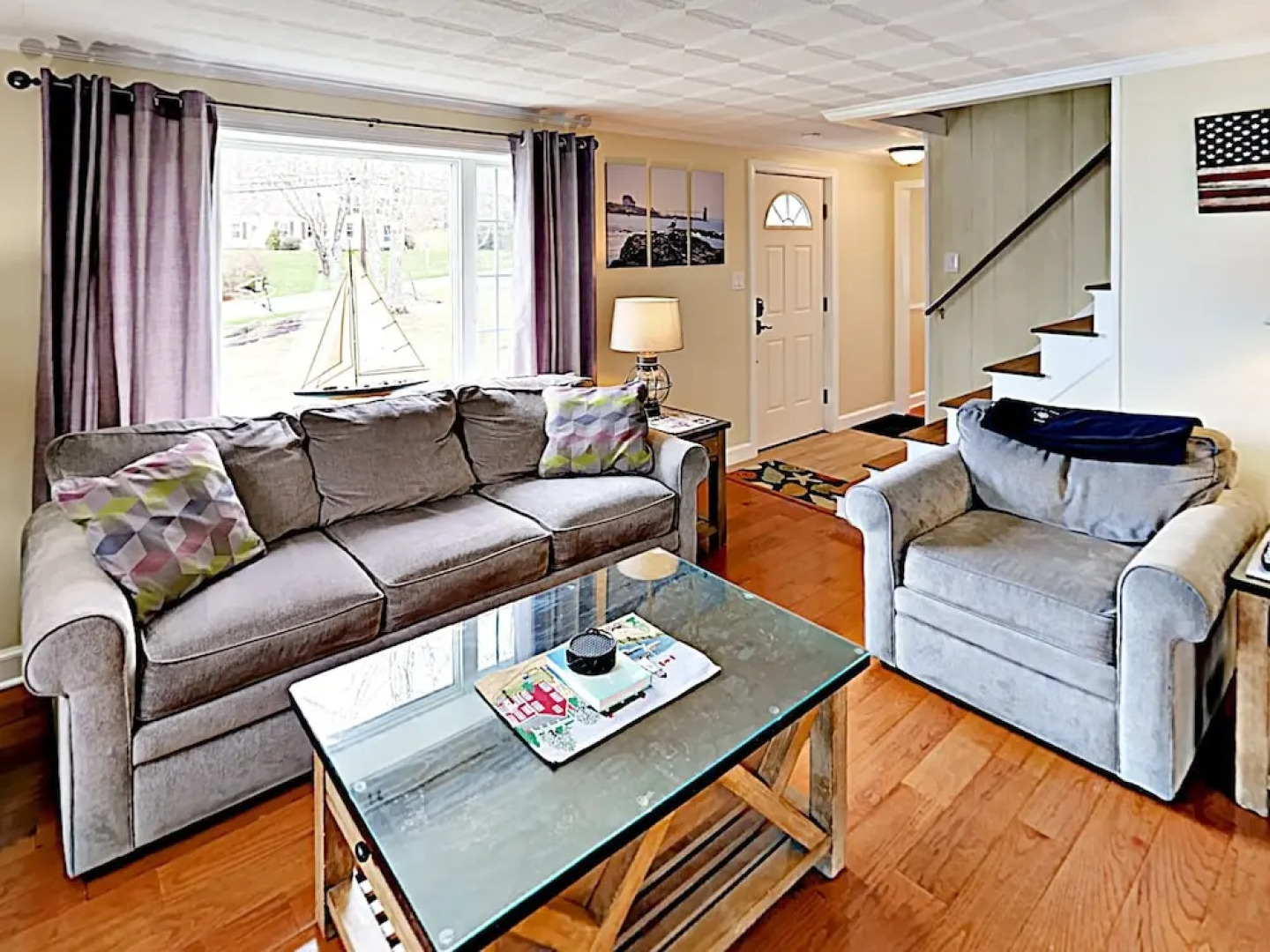 Boothbay Harbor Home by RedAwning