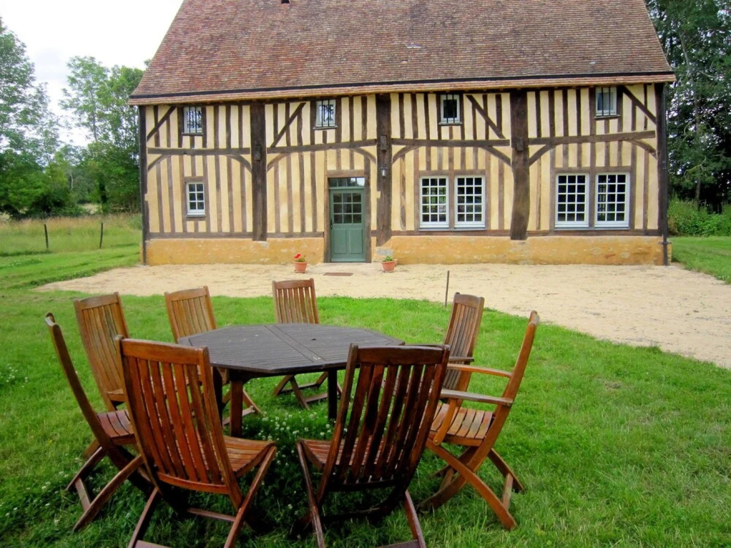 Modernised Detached Half-timbered House on the Estate of a 16th Century Castle