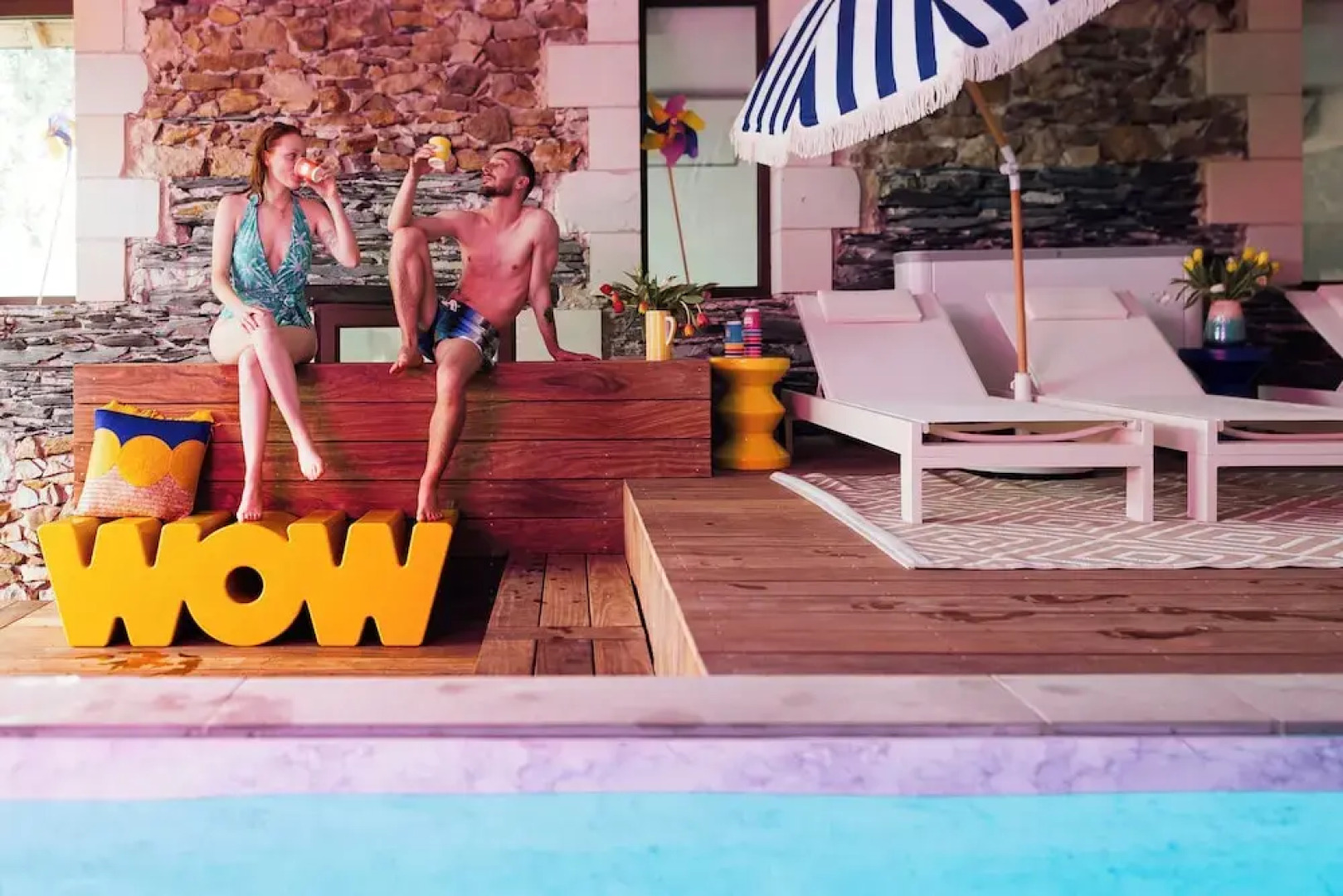 Casa Mila & Spa - Chambres d'Hôtes raffinées  vue Loire et Piscine